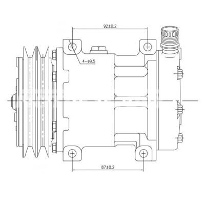 Компрессор RC-U0840ЭШ MOTORCOOL
